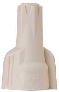 Gardner Bender Hex-Lok 19-1H1 Wire Connector, Tan, 22 to 8 AWG Wire, Copper Contact, Thermoplastic