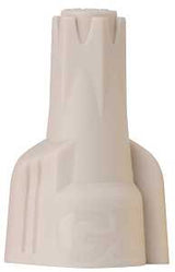 Gardner Bender Hex-Lok 19-1H1 Wire Connector, Tan, 22 to 8 AWG Wire, Copper Contact, Thermoplastic