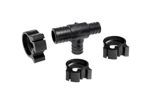Flair-It PEXLock 1 in. PEX X 3/4 in. D PEX Plastic Reducing Tee