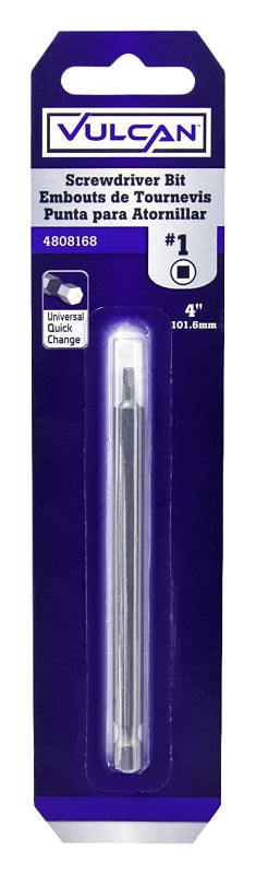 Vulcan 375401OR Screwdriver Bit, S2 Chrome Molybdenum Steel