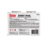 Oatey Handy Pack Clear/Black Cement and Cleaner For ABS 2 pk, Pack of 12