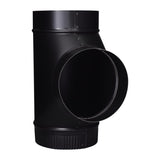 Imperial 6 in. X 6 in. X 6 in. Steel Stove Vent Single Tee