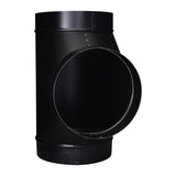 Imperial 8 in. X 8 in. X 8 in. Steel Stove Vent Single Tee