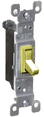 Leviton M25-01451-2IM Series Switch, Ivory, 15 A, 120 V, Push-In Terminal, 4.2 in L x 1.31 in W Dimension
