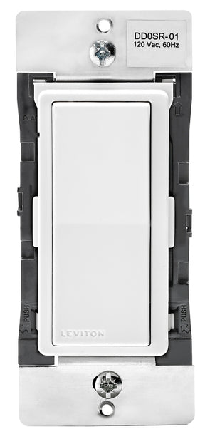 Leviton R01-DD0SR-01M Switch Remote Dimmer, 3 -Way, 120/277 VAC, 60 Hz, Bluetooth, Hardwired