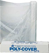 Orgill Poly 6X20-C Poly Film, 100 ft L, 20 ft W, 6 mil Thick, Clear