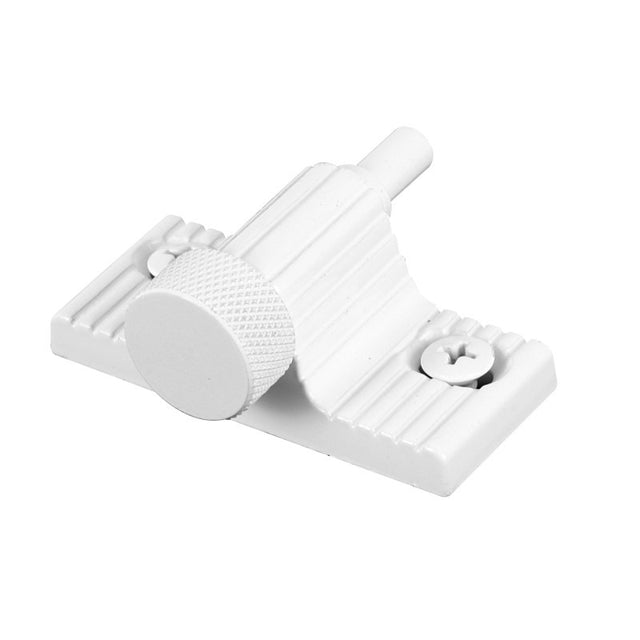 Prime-Line U9850 Patio Door Lock, Aluminum, White