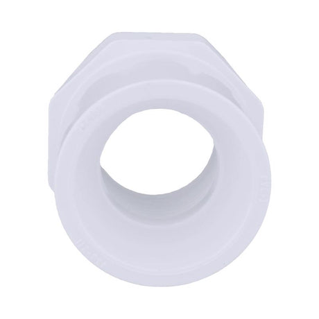 Charlotte Pipe Schedule 40 1-1/2 in. Spigot X 1 in. D FPT PVC Reducing Bushing 1 pk