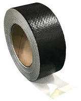 Protecto Wrap Deck Joist Tape Series 84490250SW Flashing Tape, 50 ft L, 2 in W, Poly Backing, Black