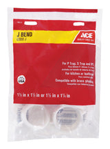 Ace 1-1/2 in. D Plastic J-Bend