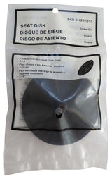 ProSource PMB-178 Flush Valve Seat Disc, Specifications: 3-1/4 in, Black