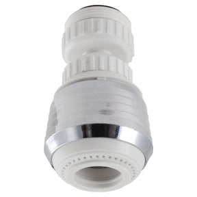 LDR Dual Thread 15/16 in. x 55/64 in. Chrome Plated Swivel Aerator