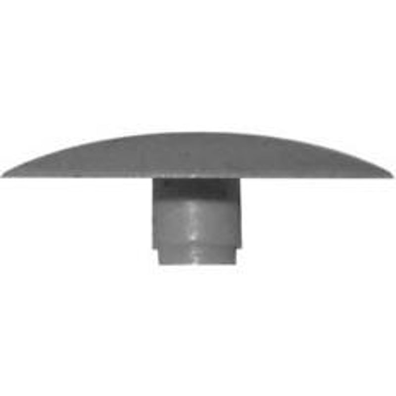 Reliable PPCB8MR Cover Cap, Plastic, Black, Pack of 5