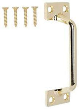 ProSource 20902BBB-PS Sash Lift, 3-7/8 in L Handle, Zinc, Polished Brass