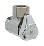 BrassCraft Plumb Shop 1/2 in. FIP outlets X 1/2 in. Compression Brass Angle Valve