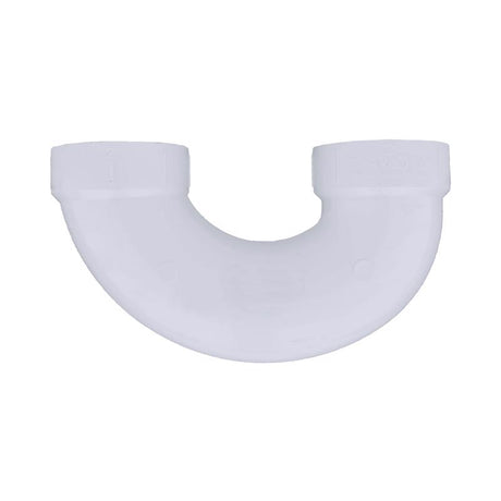 Charlotte Pipe Schedule 40 2 in. Hub X 2 in. D Hub PVC U-Bend 1 pk