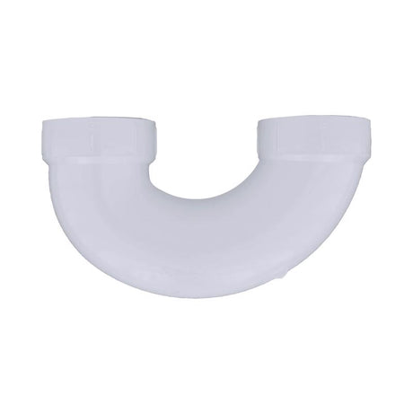Charlotte Pipe Schedule 40 2 in. Hub X 2 in. D Hub PVC U-Bend 1 pk
