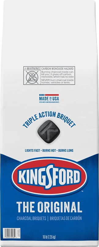 Kingsford The Original Series 10044600321032 Charcoal Briquette, 16 lb Bag