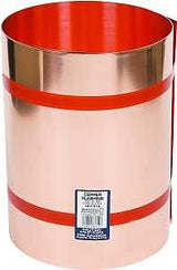 Amerimax 67314 Flashing Roll, 10 ft OAL, 14 in OAW, Copper