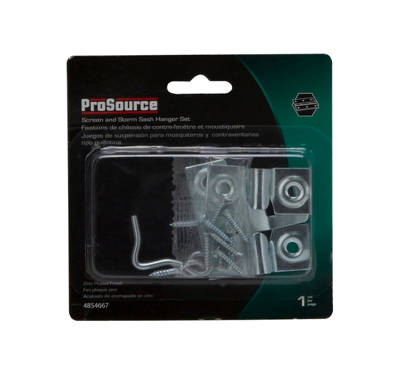ProSource CL-498-PS Sash Hanger Set, Zinc