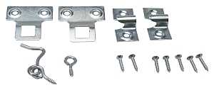 ProSource CL-498-PS Sash Hanger Set, Zinc