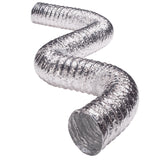 Deflect-O Supurr-Flex 300 in. L X 4 in. D Silver Aluminum Dryer Transition Duct