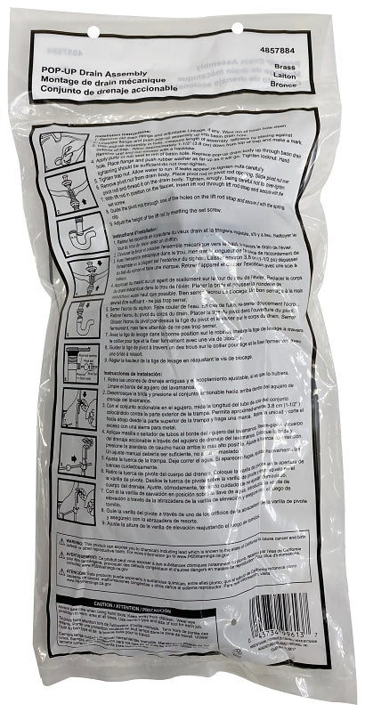 BrassCraft CSSC Series CSSC12R-36 P Gas Connector, 3/4 in, MIP x FIP, Stainless Steel, ProCoat, 36 in L, 5/8 in OD