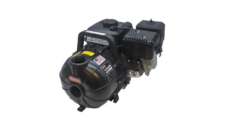 Pacer Pumps SE2PL E5.5 Self-Priming Centrifugal Pump, 6 hp, 2 in Outlet, 120 ft Max Head, Glass Reinforced Polyester