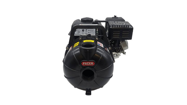 Pacer Pumps SE2PL E5.5 Self-Priming Centrifugal Pump, 6 hp, 2 in Outlet, 120 ft Max Head, Glass Reinforced Polyester