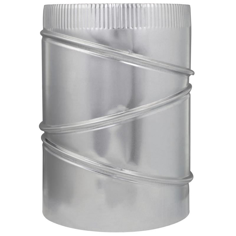 Imperial 9 in. D X 9 in. D Adjustable 90 deg Galvanized Steel Furnace Pipe Elbow, Pack of 8
