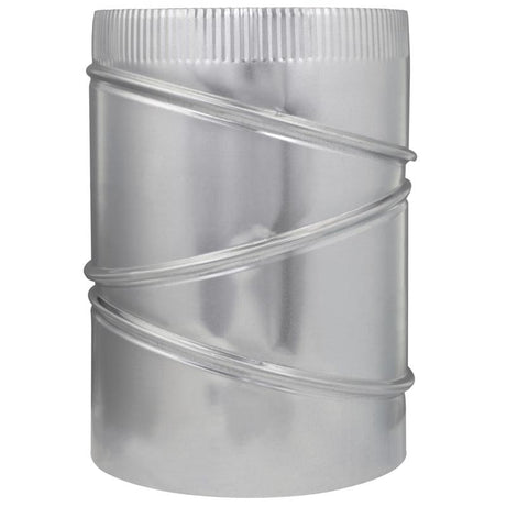 Imperial 9 in. D X 9 in. D Adjustable 90 deg Galvanized Steel Furnace Pipe Elbow, Pack of 8