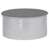 Imperial 5 in. D Galvanized Steel Pipe End Cap