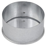 Imperial 5 in. D Galvanized Steel Pipe End Cap