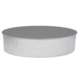 Imperial 7 in. D Galvanized Steel Pipe End Cap