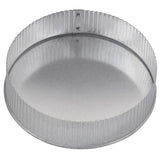 Imperial 7 in. D Galvanized Steel Pipe End Cap