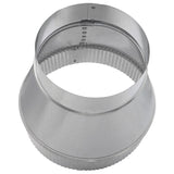 Imperial 5 in. D X 7 in. D Galvanized Steel Stove Pipe Increaser