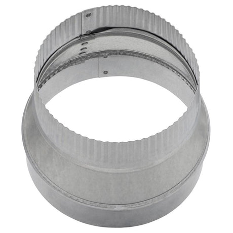 Imperial 9 in. D X 8 in. D Galvanized Steel Furnace Pipe Reducer