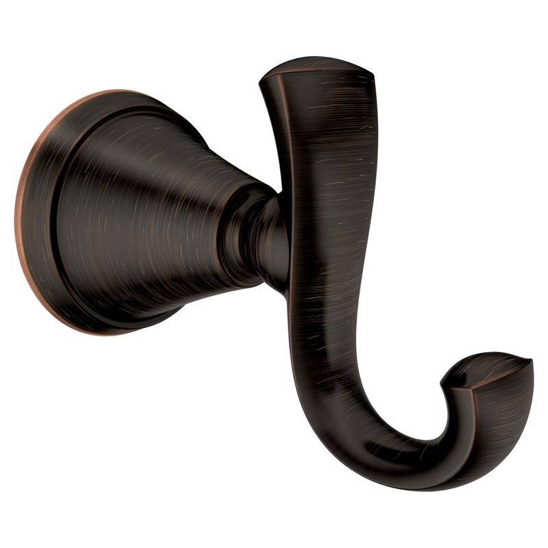 Moen Tiffin 2-5/8 in. L Mediterranean Bronze Robe Hook