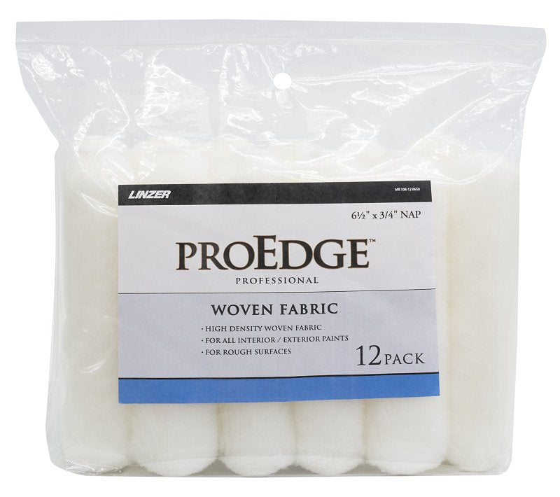 Linzer MR 108-12-0650 Mini Roller, 3/4 in Thick Nap, 6-1/2 in L, White