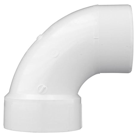 Charlotte Pipe Schedule 40 3 in. Hub X 3 in. D Hub PVC Street Elbow 1 pk