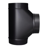 Imperial 7 in. X 7 in. X 7 in. Steel Stove Vent Single Tee
