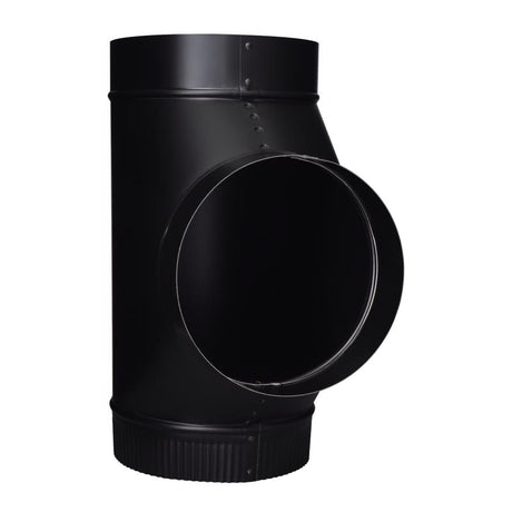 Imperial 7 in. X 7 in. X 7 in. Steel Stove Vent Single Tee