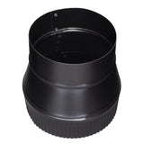 Imperial 5 in. D X 6 in. D Galvanized Steel Stove Pipe Increaser
