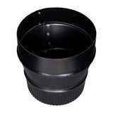 Imperial 6 in. D X 5 in. D Galvanized Steel Stove Pipe Reducer