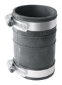 Fernco Schedule 40 1-1/2 in. Socket X 1-1/2 in. D Socket PVC Flexible Coupling 1 pk