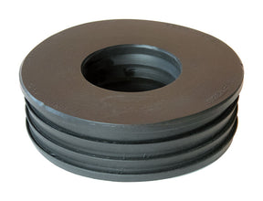 Fernco Schedule 40 4 in. Compression X 2 in. D Compression PVC Donut Fitting 1 pk