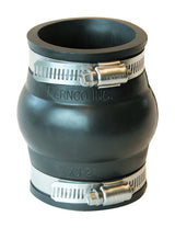 Fernco Schedule 40 2 in. Hub X 2 in. D Hub PVC 3-1/2 in. Expansion Coupling 1 pk