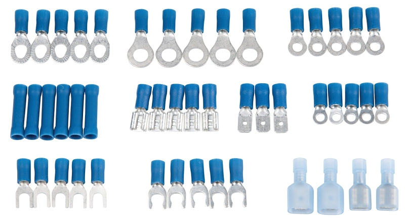 Gardner Bender TK-1614 Terminal Lug Kit, Includes: (20) Ring Terminals, (10) Spade Terminals, (7) Female Disconnects