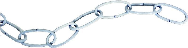 Landscapers Select GB0023L Plant Extender Chain, 36 in L, Steel, White, White, Ceiling