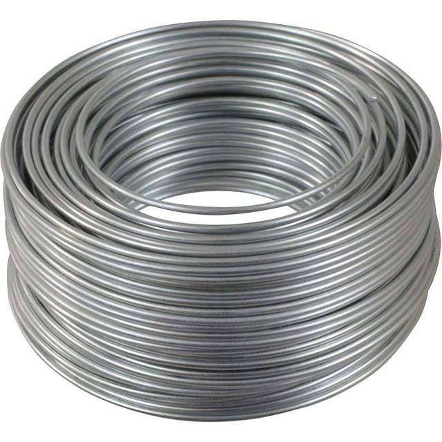Hillman 50129 Utility Wire, 50 ft L, 18 ga Gauge, Steel, Galvanized
